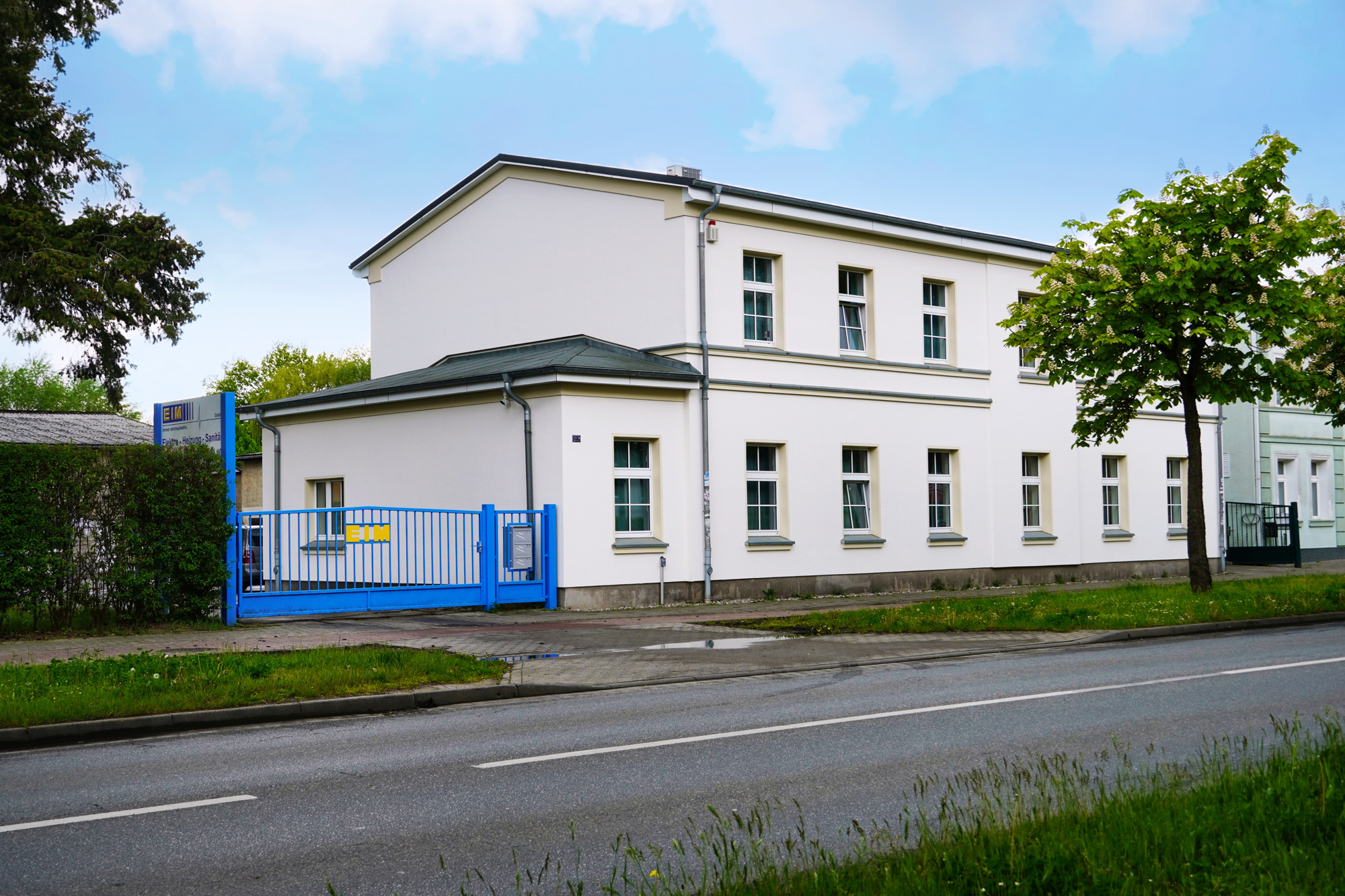 Stammsitz der EIM in der Wolgaster Straße 35/36, Greifswald